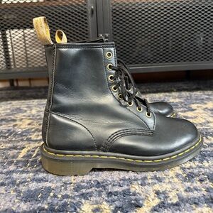Dr. Martens 1460 Vegan Felix Lace Up Boots Women’s Size 7 Black